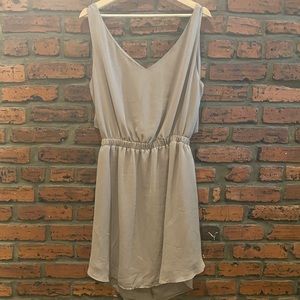 BCBG taupe mini dress